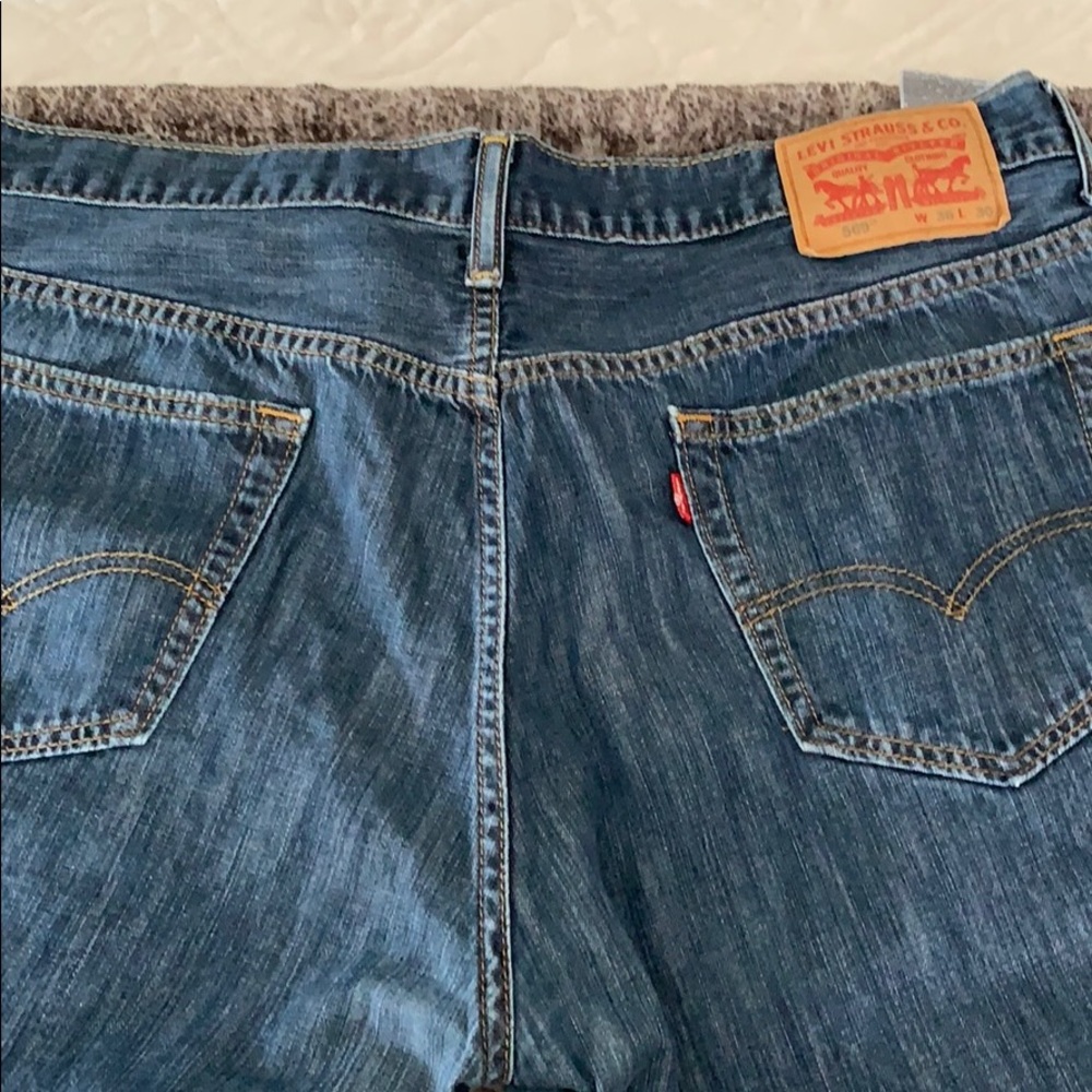 Levis 569 shorts